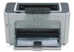 Título do anúncio: Impressora HP P1505 Laserjet Mono, 110v, seminova, toner novo