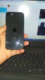 Título do anúncio: iPhone SE Black semi novo