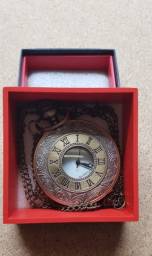 Título do anúncio: Relógio De Bolso Bronze Estilo Antigo Vintage Quartz