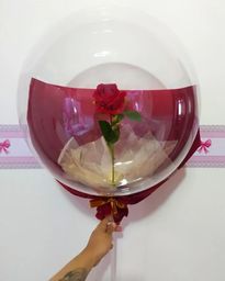 Título do anúncio: Bubble Balloon Buquê- Balão ?  de flores
