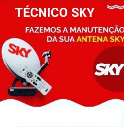 Título do anúncio: Técnico sky antenas