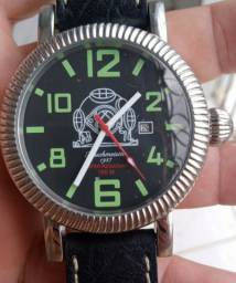 Título do anúncio: Relógio Tauchmeister alemão mergulho marca top lindíssimo 
