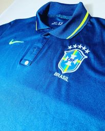 Título do anúncio: Camisa gola polo seleção brasileira 
