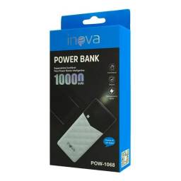 Título do anúncio: Power Bank Carregador Inova Pow-1068 10000mAh 3 USB<br><br>