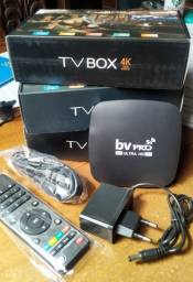 Título do anúncio: TV BOX PRO 4K Wi-fi 5g 8gb ram/128gb rom e bluetooth