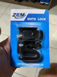 Título do anúncio: Cadeado de freio a disco para moto com chave codificada