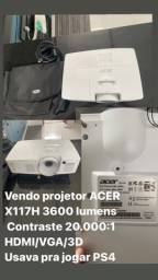 Título do anúncio: Retro Projetor Acer X117H