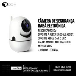 Título do anúncio: Câmera de Segurança / Babá Eletrônica WIFI 5G