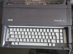 Título do anúncio: máquina de escrever elétrica Olivetti Praxis 201 II Perfeito estado