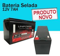 Título do anúncio: Bateria Selada 12V 7Ah Unipower