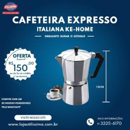 Título do anúncio: Cafeteira Expresso Italiana ? Entrega grátis 