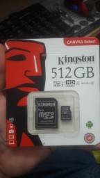 Título do anúncio: Cartão de memória 512GB Kingston