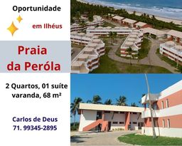 Título do anúncio: Praia da Peróla:  02 Quartos, 01 suíte, 68 m², varanda, vista mar, em Ilhéus