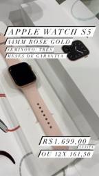 Título do anúncio: Apple Watch S5 44mm Rose Gold