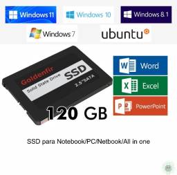 Título do anúncio: SSD 120 gb com Windows