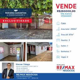 Título do anúncio: Casa Vila Aurora - Rondonópolis-MT