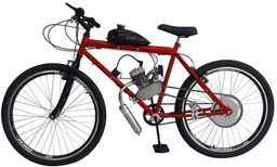 Título do anúncio: Bicicleta Bike Motorizada Motor 80cc Gasolina Super Veloz Econômica Motoboy Entregas