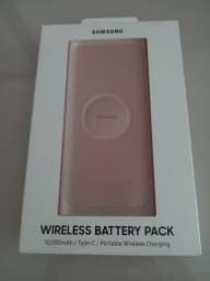 Título do anúncio: Bateria externa Wireless Samsung nova 