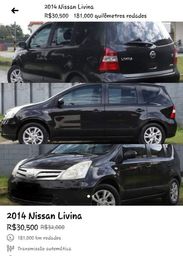 Título do anúncio: Nissan Livina 1.8