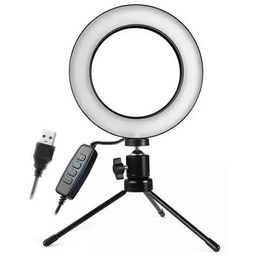 Ring Light de Mesa Novo