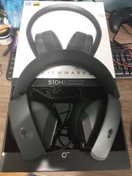 Título do anúncio: Headset Gamer Alienware 7.1 aw510h  Dark side of the moon .