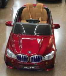 Título do anúncio: Carrinho Infantil Elétrico BMW X5 12V Novo Lj Oficial