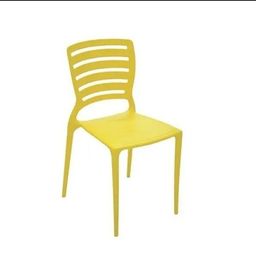Título do anúncio: Cadeira Tramontina amarela