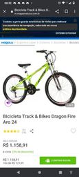 Título do anúncio: Bike Aro 24 Dragon Fire  !!!! Ótimo Estado !!!!