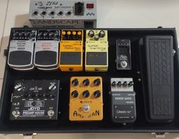 Título do anúncio: Pedalboard sd1 ds2 preampHouse hb01 dd400 fx600 noiseGate Lt901 americanSound ps12