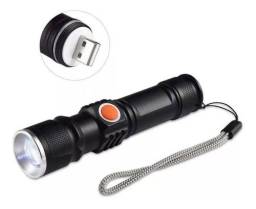Título do anúncio: Mini Lanterna Tática Recarregavel USB T6 De Longo Alcance Profissional 