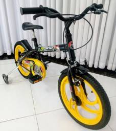 Título do anúncio: Bicicleta infantil aro 16 da T&B Dino (Super conservada)