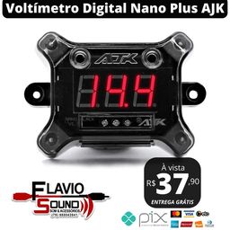 Título do anúncio: Voltímetro digital Nano plus Ajk