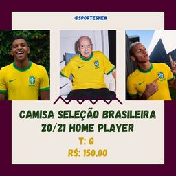 Título do anúncio: Camisa seleção Brasileira 