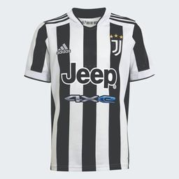 Título do anúncio: Camisa Juventus 21/22 Adidas Infantil - Preto+Branco Tamanho G