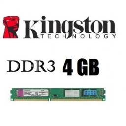 Título do anúncio: Memória Kingston  DDR3 4GB 1333MHz para pc 
