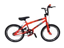 Título do anúncio: Bicicleta BMX Freestyle Aro 20 Laranja Neon 