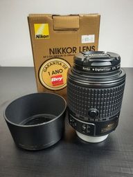 Título do anúncio: Lente Nikon Nikkor 55 200mm af-s dx