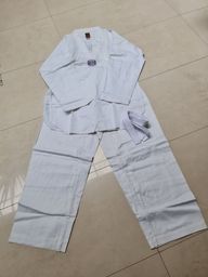 Título do anúncio: Kimono para Taekwondo tamanho A2, novo 100% algodão. 