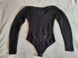 Título do anúncio: Desapego de blusas e body em Tricot e Lã 