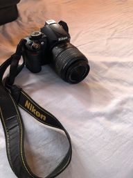 Título do anúncio: Câmera Nikon d3100 semi nova