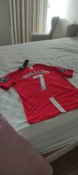 Título do anúncio: Camisa Manchester Retro Ronaldo 7 Cr7