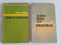 Título do anúncio: 2 Livros de Arthur Miller: "Death of a Salesman" e "The Crucible