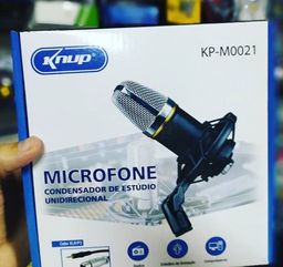 Título do anúncio: Kit Microfone Condensador Knup KP-M0021