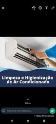 Título do anúncio: Higienização e limpeza de ar condicionado