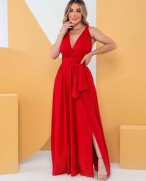 Título do anúncio: Vestido de festa - vermelho 