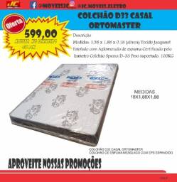 Título do anúncio: Colchão D33 Casal Ortomaster De Fábrica JC