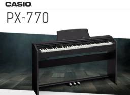 Título do anúncio: Piano Digital Casio Privia Px770 Bk Preto 88 Teclas - Somo Loja