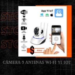 Título do anúncio: Câmera 3 Antenas Yi Iot Wi-fi infravermelho Sensor de movimento e Áudio - Store World.
