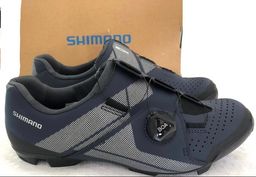 Título do anúncio: Sapatilha Mtb Shimano Xc3 Sh-xc300 Azul Marinho