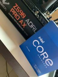 Título do anúncio: Kit upgrade Intel i7 11700k + z590 aorus pro ax 